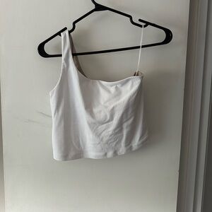 Lululemon asymmetrical ribbed tank top